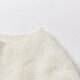 Xiangying Wool + Cashmere White Sweater Women's 2025 Winter New Soft Waxy Pullover Sweater Top White L 165/88A/110-125Jin Jin equals 0.5 kg