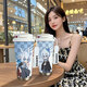 
Chengliu Light Meets Sky Peripheral Thermos Cup White Bird Shota Bookworm Wizard High-Precision Cartoon Large Capacity Girl Water Cup KFB3895