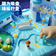 玩具特工队儿童过家家玩具女孩3-6岁生日礼物爱莎公主冰雪城堡磁力娃娃屋