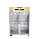 Lingxiansheng Vollautomatische Joghurtmaschine Fermentation und Kühlung integriert vollautomatische Reiswein Fermentation Joghurt Fermentation Box Schrank große Kapazität Joghurtfrucht Salat Kühlung Fermentation Gewerblicher Displayschrank 400 Liter luftgekühlte Fermentation Kühlung integriert [Stahlschichtregal]
