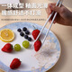KANGQIN Douyin same style ceramic chopsticks Jingdezhen household high-end mildew-resistant, high-temperature resistant, non-deformable, simple 10 pairs