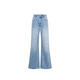 Meiyang (Meiyang) Herzbrechende Jeans Hong Kong Style Schönes Mädchen Nostalgisches Waschhorn [Big 50] Blau (erweiterte Version) L