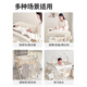 Qiaolexiong Windel Tabelle Babypflege Tabelle Massage und Berührung Multifunktionales Faltenlager Neugeborene Babywindel Tabelle Elegante graufrei