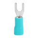 SV12532 Fork-förmiger Kaltpresse Klemme SV2324256 Prädulativer Hülsen-Y-Typ-u-Type 1000 SV1.25-5 (M5) 1000 Stück/Packblau
