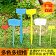 One-piece flat plastic large ground label gardening label agricultural corn test field mark indication sign scientific research 36 big labels + 15*8 red (10 pcs)