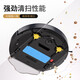 Household smart sweeping robot with high suction, integrated sweeping, suctioning and mopping, anti-falling gyroscope, automatic recharging floor scrubber SRX32, elegant white, gyroscope + integrated sweeping, suctioning and mopping + anti-falling + water tank