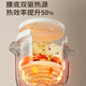 Joyoung electric stew pot, electric casserole, electric stew pot, stew pot, soup pot, multi-function pot, high temperature porcelain bird's nest stew pot, porridge artifact, special pot for porridge 3L large capacity DG30K-GD316