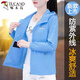 啄木鸟防晒服女2025夏季新款宽松轻薄透气防晒服外套 白色 M 【建议80-95斤】