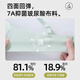 
Catman Qi Wei bang bang erect cup small breasts gathered to show large exterior expansion underwear for women 2025 new summer traceless women's bra deep u gathered to not empty cup champagne white M 34/75AB