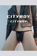 Fang Lu Yu CITYBOY summer new temptation bondage thong men's latex clothing sexy leather underwear red 2XL