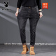 Playboy (Playboy) Été mince 2025 Nouveau pantalon long de gris mince de style coréen mince de style coréen.