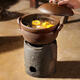 
Household super large charcoal stove tea boiling small breeze stove charcoal kung fu tea stove outdoor kettle side stove carbon stove set No. 15099 Fengjian charcoal stove