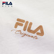 FILA Children's Sun Protection Clothing 2025 Autumn New Loose Hooded Woven Jacket for Girls, Middle and Large Children Cloud Mushroom White-WT 150
