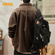 JEEP Jeep pure cotton American long-sleeved shirt men's 26 spring and autumn new retro shirt handsome loose jacket top clothes