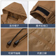 EASTERN CAMEL hooded assault jacket men's autumn and winter outdoor sports and leisure single-layer mountaineering jacket windproof jacket for men