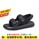 Rankdavey Light Luxury High-Ald Brand Sandals for Men 2025 Summer Soft Sole Sports Beach Zapatos para adolescentes y estudiantes Off Black 6187 Versión actualizada 38 Sports Sports tamaño estándar Tamaño