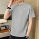 Nike (Nike) Sports masculins Sports 25 Nouveau polo décontracté T-shirt t-shirt à manches courtes en baisse et à manches sportives T-shirt FN3895-063 + FQ4331-010 M M