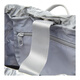New Balance Mochila de nylon portátil versátil de moda para hombres y mujeres, parejas, plata, plata