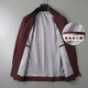Jinggong's wedding banquet for father-in-law, autumn clothing, middle-aged burgundy jacket, men's spring and autumn jacket, middle-aged and elderly wedding wear for father-in-law, dark blue A06, a little smaller XL 180