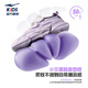 Hongxingerke (Erke) Zapatos para niños para zapatos deportivos de niños y niñas para zapatos de running livianos de amortiguación para niños para lavanda en polvo/microcristal blanco/misterioso morado 31
