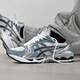 亚瑟士（asics）kayan 14 潮流男女银色复古休闲跑步鞋1201A019-200 浅蓝色1203A537-106 46 290mm