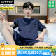 莫代尔睡衣男夏季纯棉薄款短袖短裤可外穿套装休闲男士凉感家 9928# L[建议100-120斤] 均码