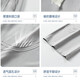
Summer ice silk elastic mesh fashion brand printed cropped pants men's Hong Kong style loose casual sports shorts 15246 light gray 3XL 165-180Jin [Jin equals 0.5 kg]