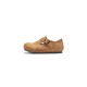 Balabala children's shoes, girls' Birkenstock shoes, 2025 new spring and autumn princess shoes, trendy soft-soled shoes, retro fashion, beige 50001 27 (foot length 16.3-16.7/inner length 17.7)