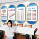 公司企业文化展示墙面装饰办公室氛围布置车间员工激励志标语墙贴 团队精神 - QT2694-款十五 30*60cm【10mm雪晶板+黑色包边】