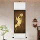Chengliu Zen Weltraum Scroll Hängende Malerei Buddha Hand Lotus Dekoration Malerei Buddhist Ancient Style Malerei Yoga Hall Wandtee Kunst Veranda Malchmale 12119 Stil: Lotus Gesamtgröße: 30*110 cm silbergrau Brokat Seide