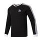 阿迪达斯 （adidas）三叶草男装25夏季新款运动服时尚潮流休闲圆领套头衫透气长袖T恤 IA4877 L