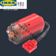IE high compatible building block motor M motor 8881 No. 5 battery box 88000 children's building block remote control accessories Train motor + wheel 88802