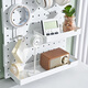 Runde Loch -Loch -Plattenzubehör 3 cm Lochabstand Wand Hanging Rack Teile anzeigen Dekorative Haken -Aufbewahrungsbox Clip 9926 Long Board 33*51