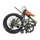 
Permanent folding bicycle 7 speed 20 inch men and women adult teenagers students children city commuter bike
