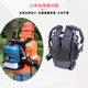 Boot-type gasoline high-power deciduous leaves hair dryer greenhouse snow blower road wind extinguisher blower K9885 two-stroke 10.5 wind power