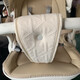 
[2025 new model] bebebus stroller front stroller with crotch protection leather stroller belt artist baby artifact pill white leather stroller belt white leather stroller belt
