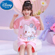 Детская пижама Disney Pure Cotton Cotton Completed Summer Thin Beaver Ruby Loppy Cartoon Little Girl Home Clothing Set 6626# Pikachu 170 размер 16 высота (138-145см)
