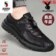 Western Camel (Vancamel) Sandalias de verano de alta gama zapatos de malla de malla para hombres zapatos de cuero de cuero genuino para hombres zapatos para hombres transpirables para hombres buque insignia oficial 6628 marrón 42