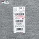 FILA 斐乐官方女士编织衫2025冬季新款休闲宽松连帽拉链毛衣开衫 烟花云灰-MG M 165/84A/M