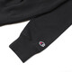 Champion Men's Fashion Embroidered LOGO Casual Pullover Hooded Sweatshirt Black L