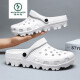 Marca de carpintería de alta mar primavera y verano 2025 Nuevas zapatillas 51 de tamaño grande, sandalias de punta, cordones, zapatos de jardín de gran tamaño, DYH9859 Blue oscuro 47