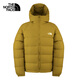 The North Face Men's Down Jacket Outdoor High Puff Warm Goose Down Water Repellent 7W7G Green/1OB L