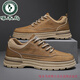 Woodpecker Martin Boots Men's 2025 New Spring and Summer Retro British Style Genuine Leather Casual Leather Shoes High Top Workwear Men's Shoes Black K821 Black 42