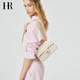 HR Helena Bag Damenbeutel kleiner Aroma Diamond Kette Bag Frauenkopfschicht Cowide One-Shoulder Crossbody Bag Girls 'Geburtstagsgeschenk