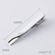 Spot Finest Ecloplating Gold Silver Clisted Clip Hot Sale Men's Tie Clip Оптовое серебро
