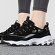 
Skechers women's shoes, sports shoes, fashion trend retro thick-soled dad shoes, panda shoes, fitness training, running and casual shoes 11979-BKGD 35