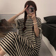 
Yalu Bingsi nightgown for women in summer loose and casual can be worn outside 2025 new short-sleeved home clothes pajamas with chest pad LMSJ1105 breastless pad Pure cotton spring and summer style M 160 90-100Jin[Jin equals 0.5 kg]
