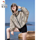 
Woodpecker summer new women's sun protection clothes thin breathable age-reducing fashionable short jacket dark gray L