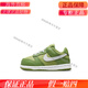 Nike (NIKE) zapatos para niños Panda Dunk Low zapatos de bebé TD baby CW1588 CW1589-101/100/103 blanco verde bebé/niño pequeño DH9761/ DH9756 25 8C 14 cm