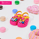 Ipanema Summer Baby IX Series Cartoon Croc Shoes for Boys and Girls Summer Baotou Sandals 83188 Pink-LOVE 24